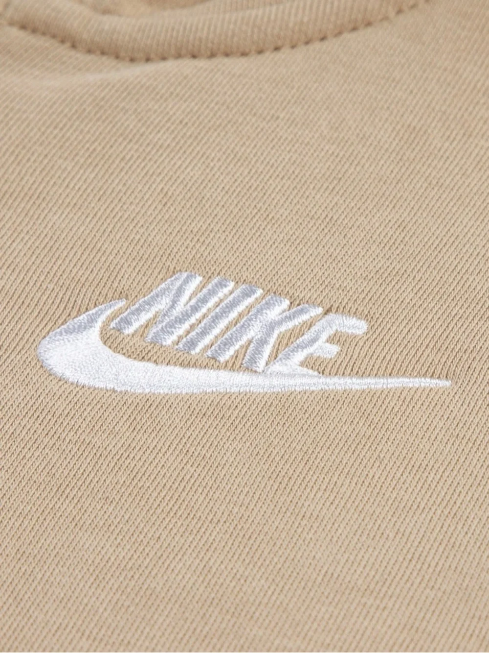 Nike NSW LBR Club Fleece Full-Zip Set Hemp/White